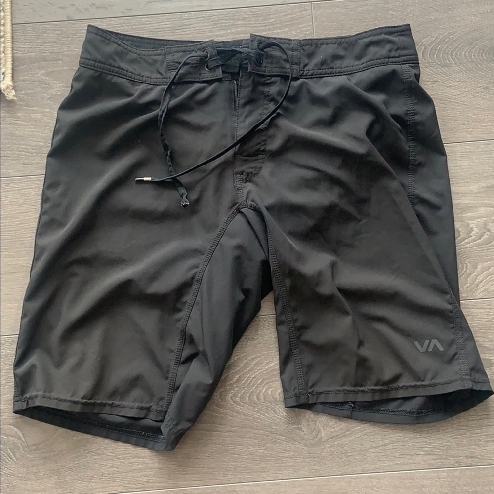 Swim trunks. Black. RVCA. Size 30.